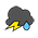 Regn/torden